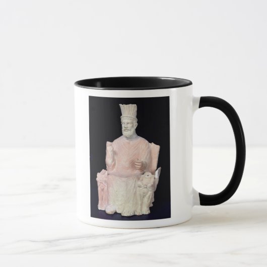 Baal Hammon zat op zijn troon Mok (Rechts)