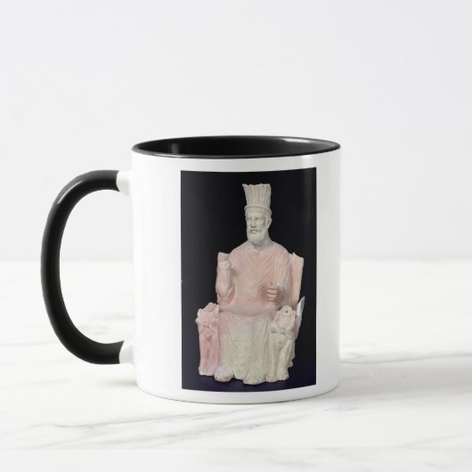 Baal Hammon zat op zijn troon Mok (Links)