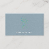 Baal (letterpersstijl, twee kleuren) visitekaartje (Voorkant)