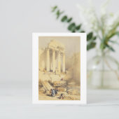 Baalbec, bord 79 uit deel II van de Heilige Land Briefkaart (Staand voorkant)