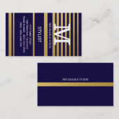 baan / beroep / activiteit op maat visitekaartje (Voorkant / Achterkant)