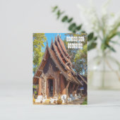 Baan Dam Museum in Chiang Rai Feestdagenkaart (Staand voorkant)