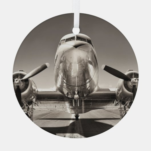  baan glas ornament (Achterkant)