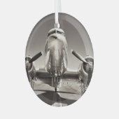  baan glas ornament (Voorkant links)