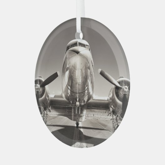  baan glas ornament (Voorkant links)