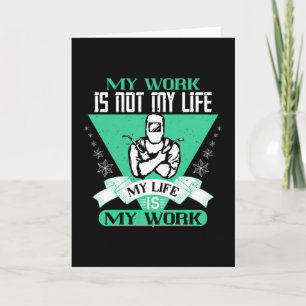 Baan - mijn werk is niet mijn leven kaart