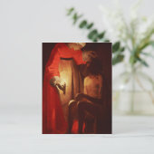 Baan van zijn vrouw briefkaart (Staand voorkant)