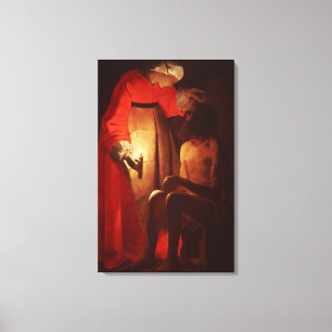 Baan van zijn vrouw canvas afdruk