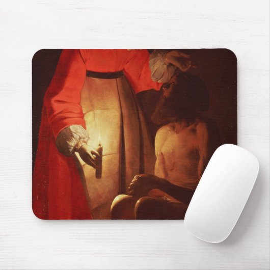 Baan van zijn vrouw muismat (Met muis)