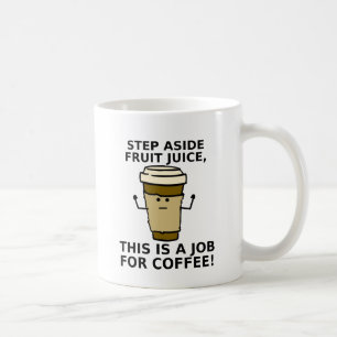 Baan voor koffie grappige mok