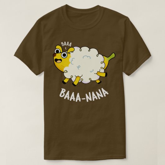 Baanana Funny Banana Puns 3 T-shirt (Design voorkant)