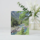 Baanbrekend nationaal bos briefkaart (Staand voorkant)