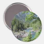 Baanbrekend nationaal bos magneet (Voorkant / Achterkant)