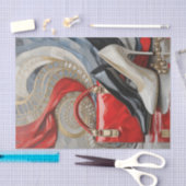 Baanbrekende Boss Lady, Moderne Vrouw Tissuepapier (Craft)