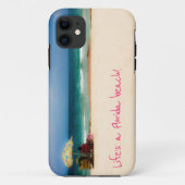 Baanbrekende dag in het strand Case-Mate iPhone case (Achterkant)