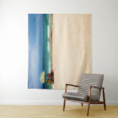 Baanbrekende dag in het strand wandkleed (In situ)