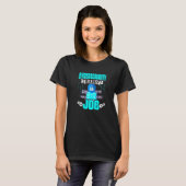 Baancomputerprogrammeur Cybersecurity-functie T-shirt (Voorkant volledig)