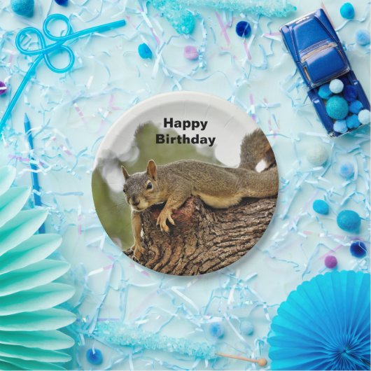 Baanschaal Papieren Bordje (Feest)