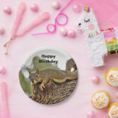 Baanschaal Papieren Bordje (Feest)