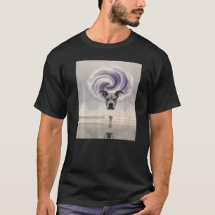 Baantje met schattig portret Boe T-shirt