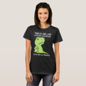 Baanwisseling Afscheid Collega Vertrek Afdeling T-shirt (Voorkant volledig)