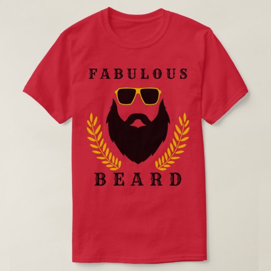 baard 46 t-shirt (Design voorkant)