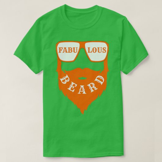 baard 50 t-shirt (Design voorkant)