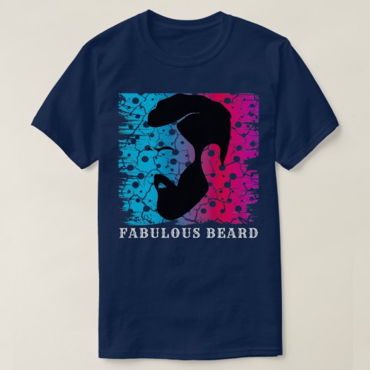 baard 62 t-shirt (Design voorkant)