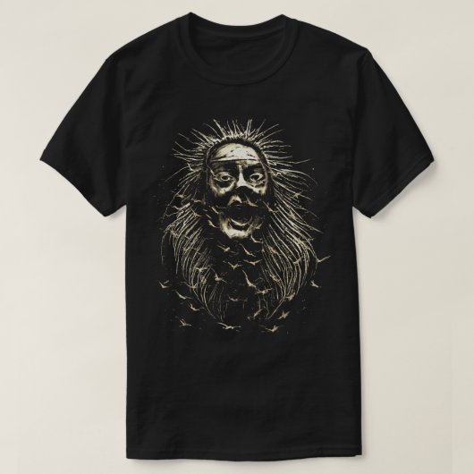 Baard Bats T-shirt (Design voorkant)