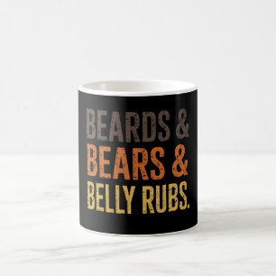 Baard Beers Buik Wrijven LGBTQ Gay Pride Bondgenoo Koffiemok