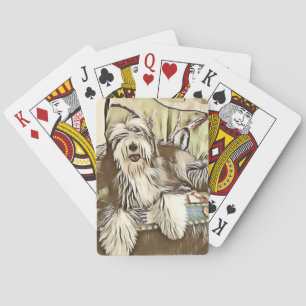 Baard Collie Speelkaarten