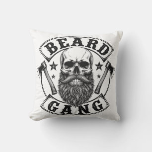 Baard Gang Grappige Baardige Mannen & Baard Lief Kussen