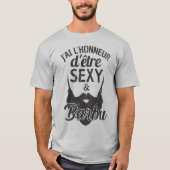 Baard Humor II T-shirt (Voorkant)