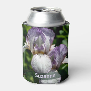 Baard Iris Bloemen Gepersonaliseerd Blikjeskoeler