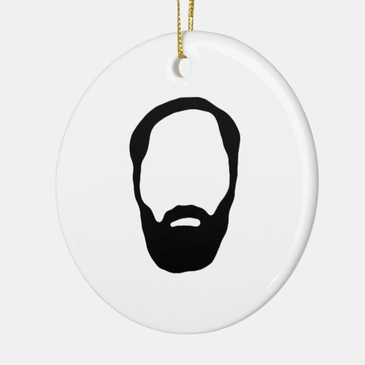 baard keramisch ornament (Links)