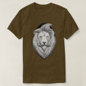 baard leeuw t-shirt (Design voorkant)