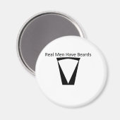 baard magneet (Voorkant / Achterkant)