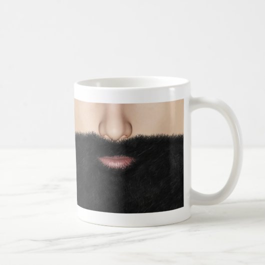 Baard Mond en Neus Koffiemok (Rechts)