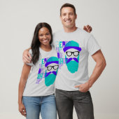 Baard omhoog of zwijg t-shirt (Unisex)
