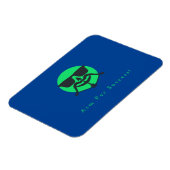 Baard & Pijl Flexibele Fotomagneet Magneet (Linkerzijde)