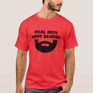 Baard t shirt Echte mannen hebben baarden