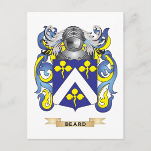 Baard wapen (familiewapen) briefkaart