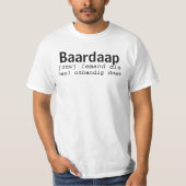 Baardaap T-shirt (Voorkant)