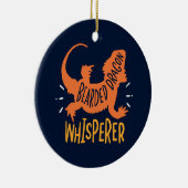 Baardagaam Drakenfluisterreptiel Keramisch Ornament (Rechts)