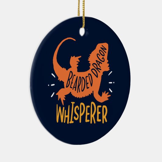 Baardagaam Drakenfluisterreptiel Keramisch Ornament (Rechts)