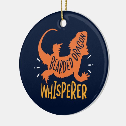 Baardagaam Drakenfluisterreptiel Keramisch Ornament (Links)