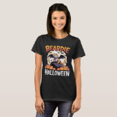 Baardagaam Halloween Plezier T-shirt (Voorkant volledig)