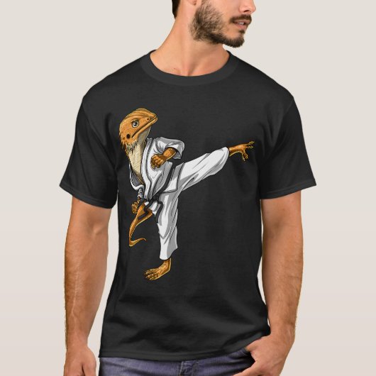 Baardagaam Karate T-shirt (Voorkant)