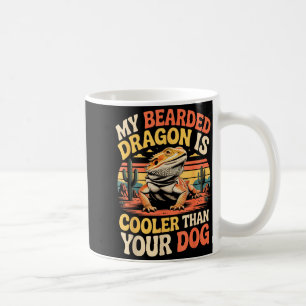 Baardagaam Koeler Reptiel Dier Baardagame Baard Koffiemok
