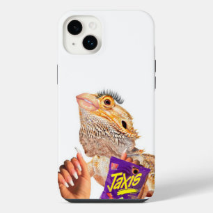 Baardagaam materiaal meisje telefoonhoesje